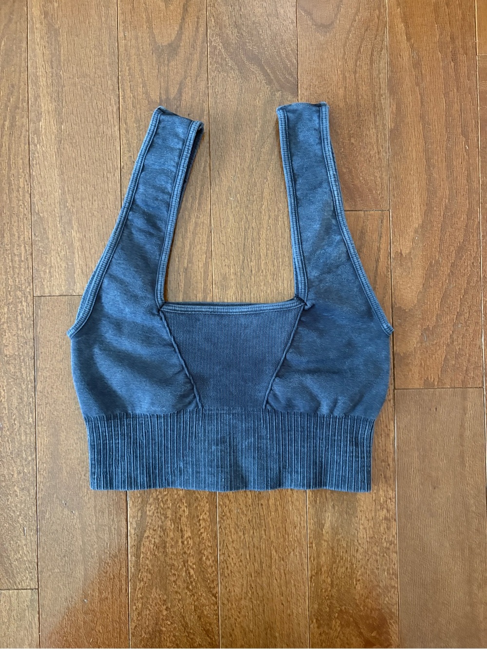 FREE PEOPLE Good Karma Square Neck Bra Crop Top XS/S - Picture 8 of 11